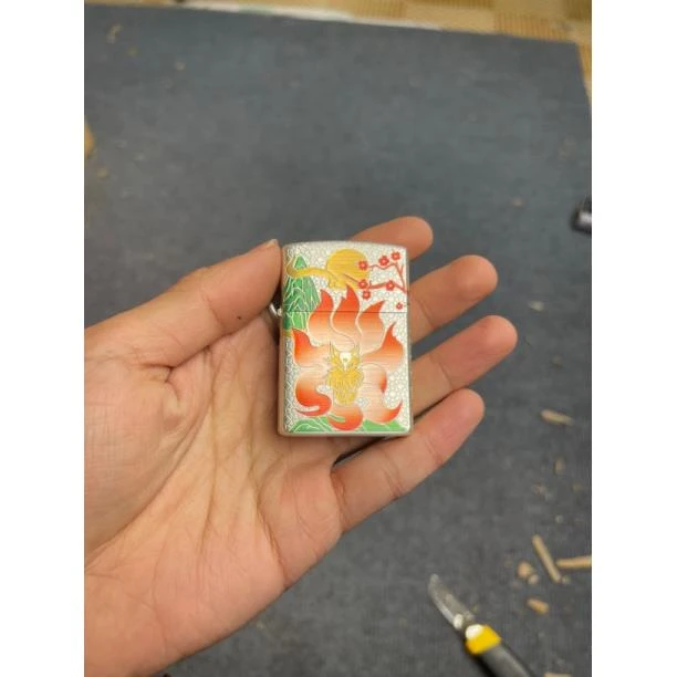 佐罗二代煤油打火机九尾妖狐Z2-1137