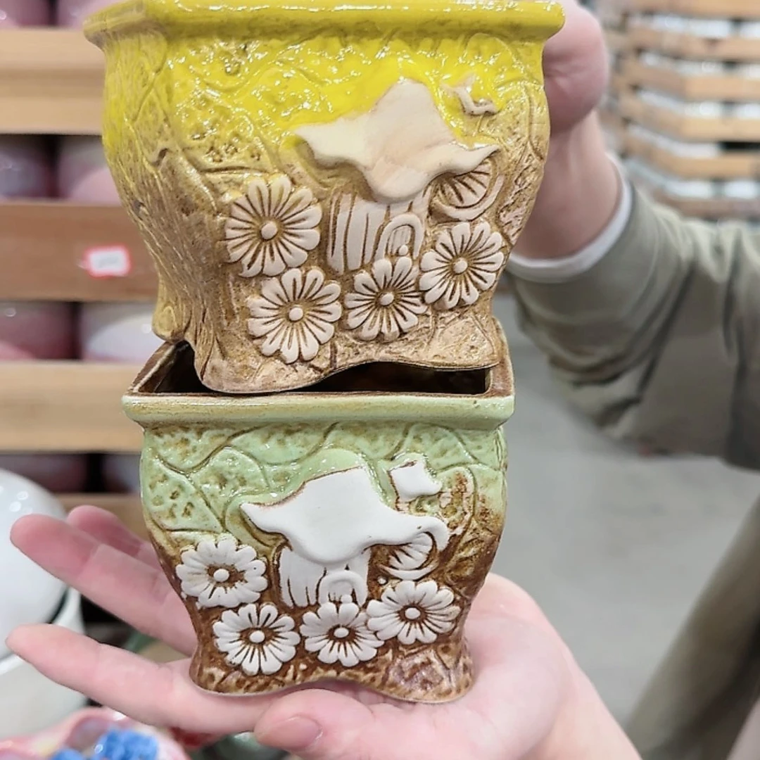 【闪购商品】陶瓷福利品，花盆凑单满10元发货！