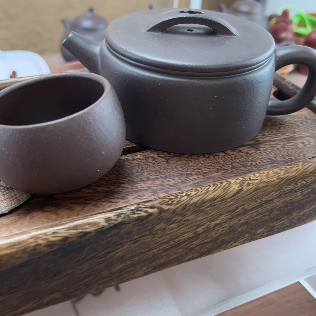 茶壶紫砂汉瓦天青