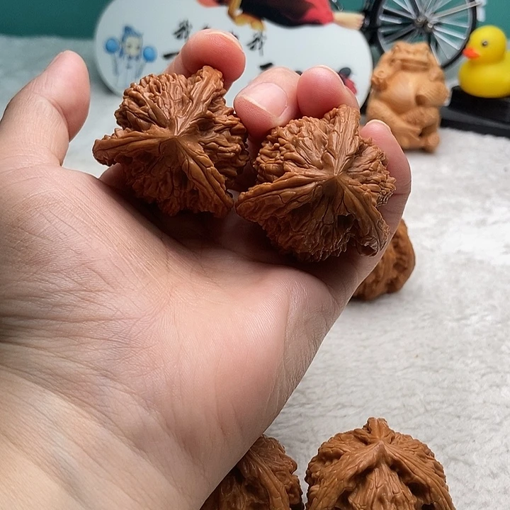 文玩核桃把件力*三棱