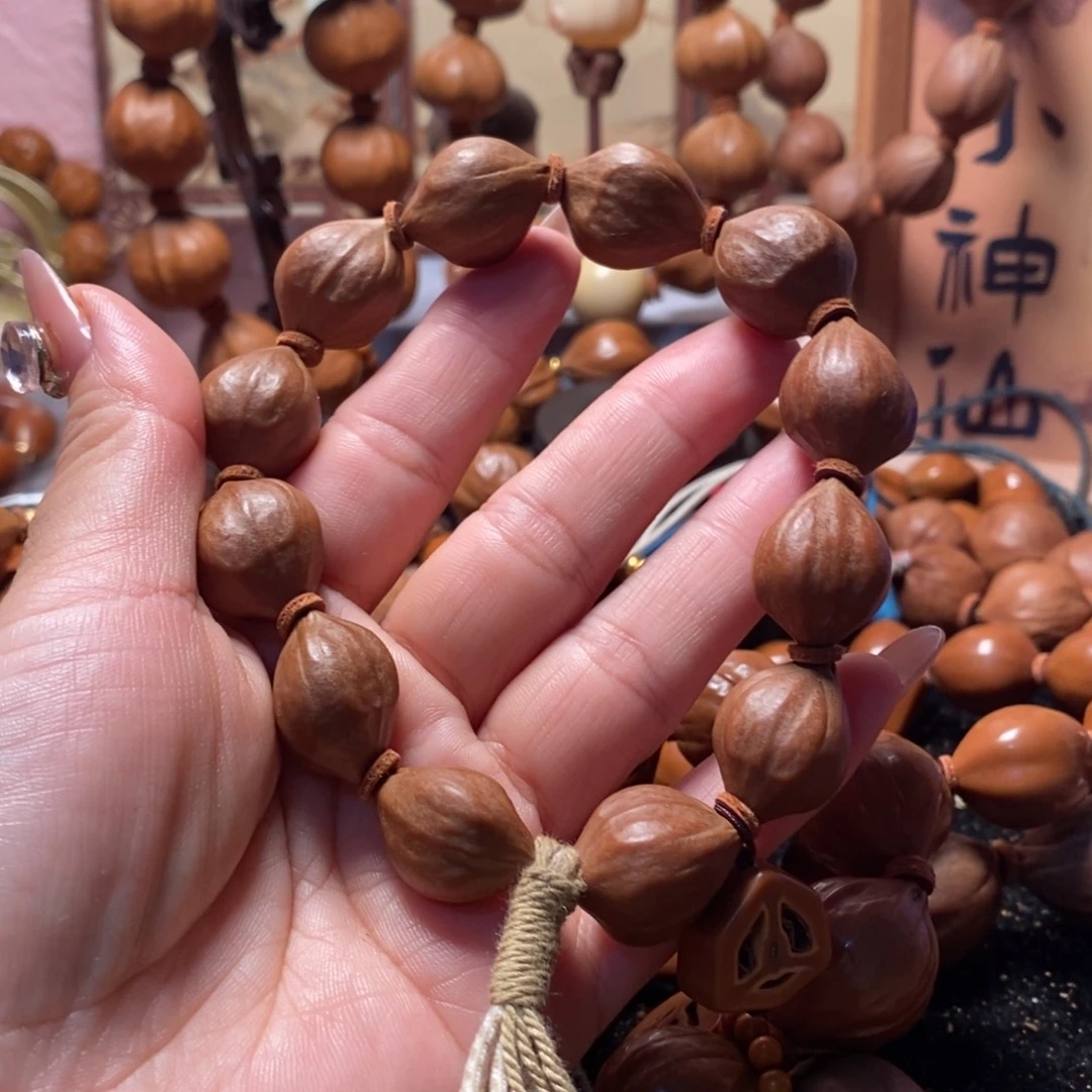 手串/手链橄榄核1.7原皮蜜桃铁盒