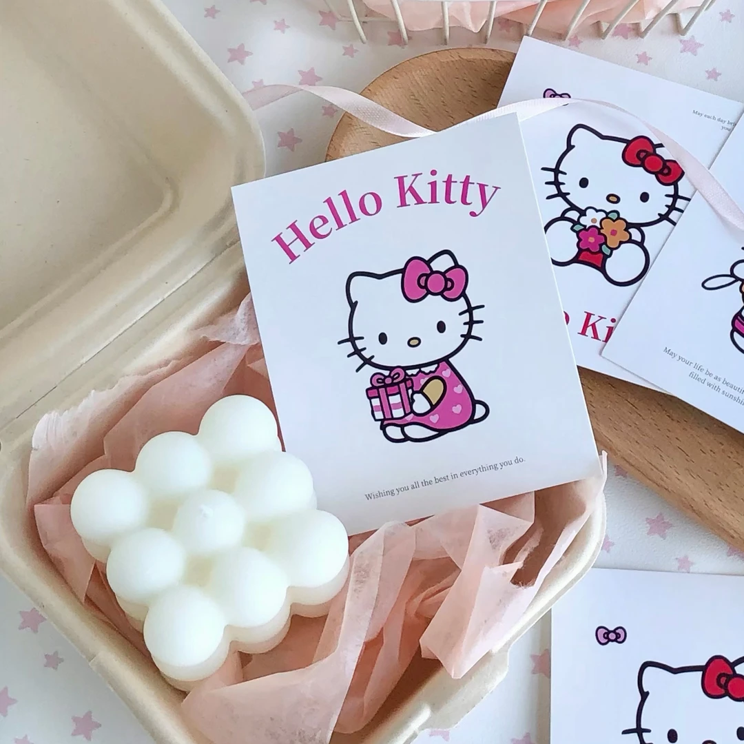 Hello Kitty卡片卡通可爱风kitty猫卡片花店花束装饰卡祝福贺卡