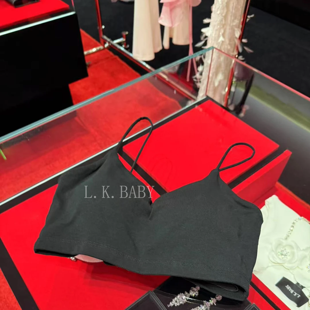 【L.K.BABY】 法式纯欲性感轻奢时尚吊带抹胸背心