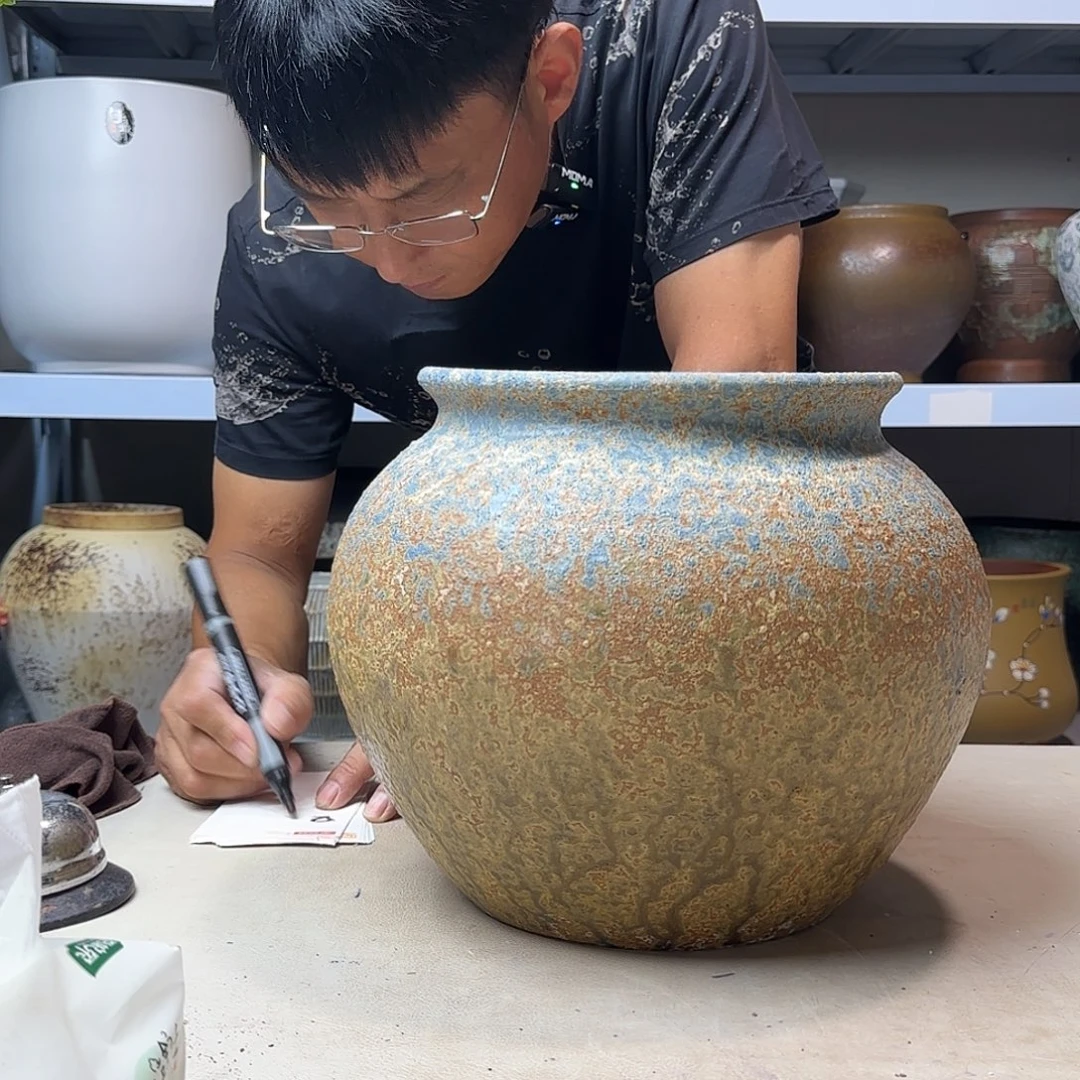 22@25 紫砂花盆尺寸