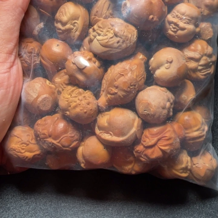 龙***面猪牙手串/手链我是