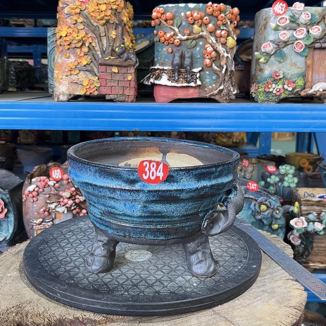 微瑕384 号陶然花器手工花盆