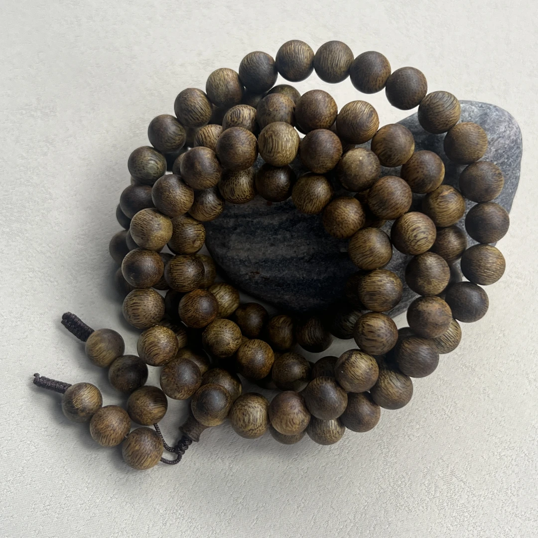 YH-019465【沉水浮级】绿棋楠糖结老料沉香0.9单圈约31g