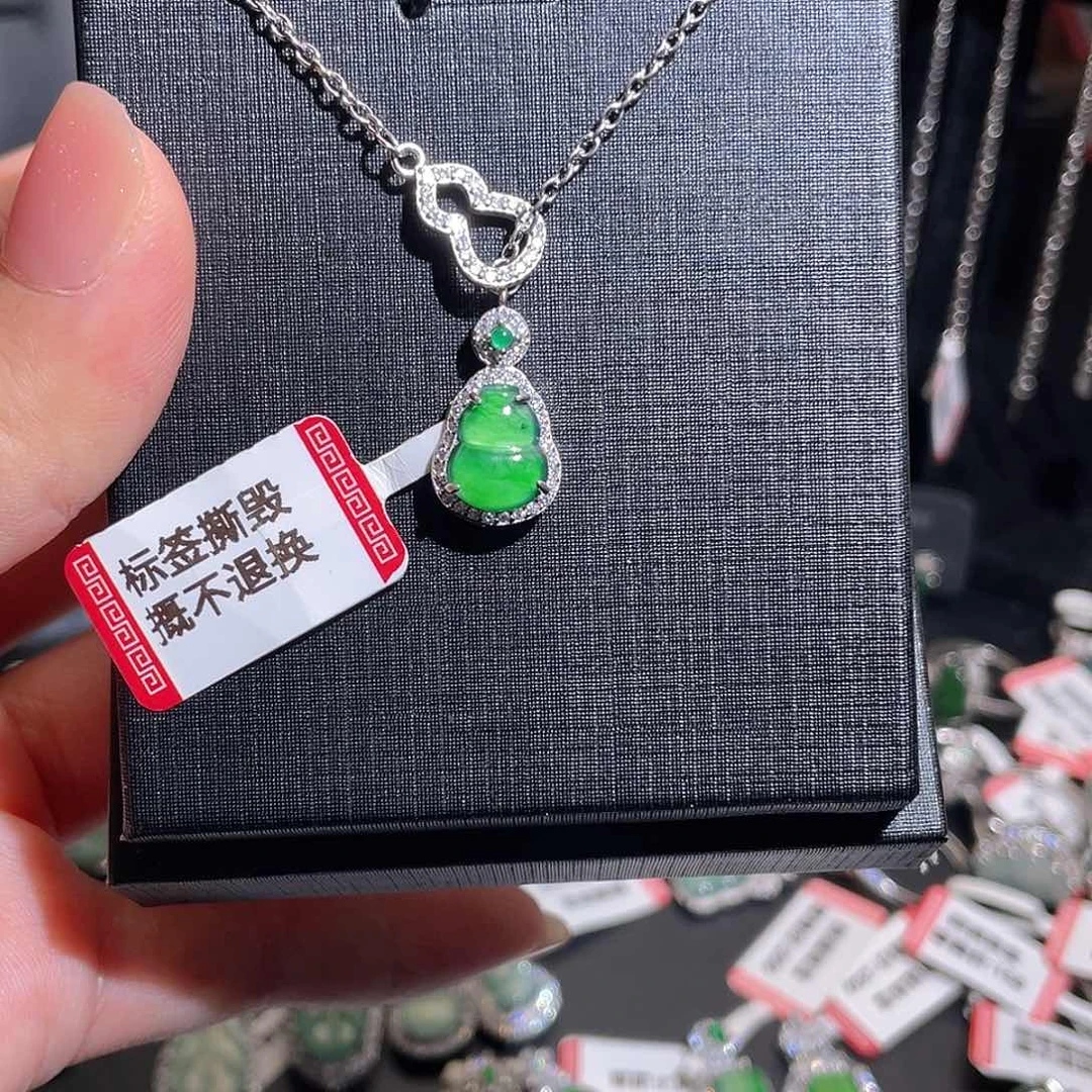 项链未镶嵌翡翠项链