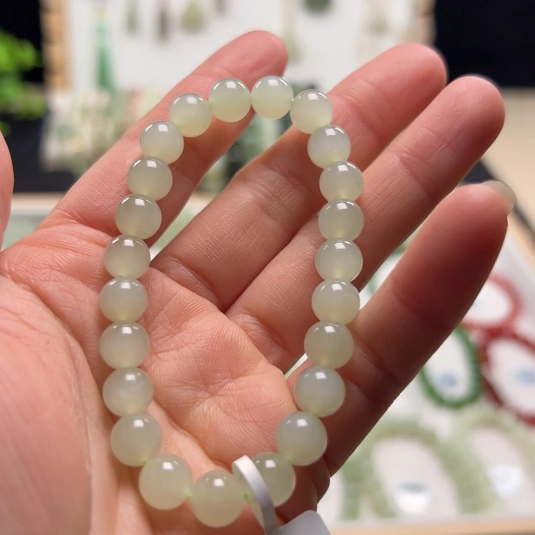 和田玉手串未镶嵌福利款