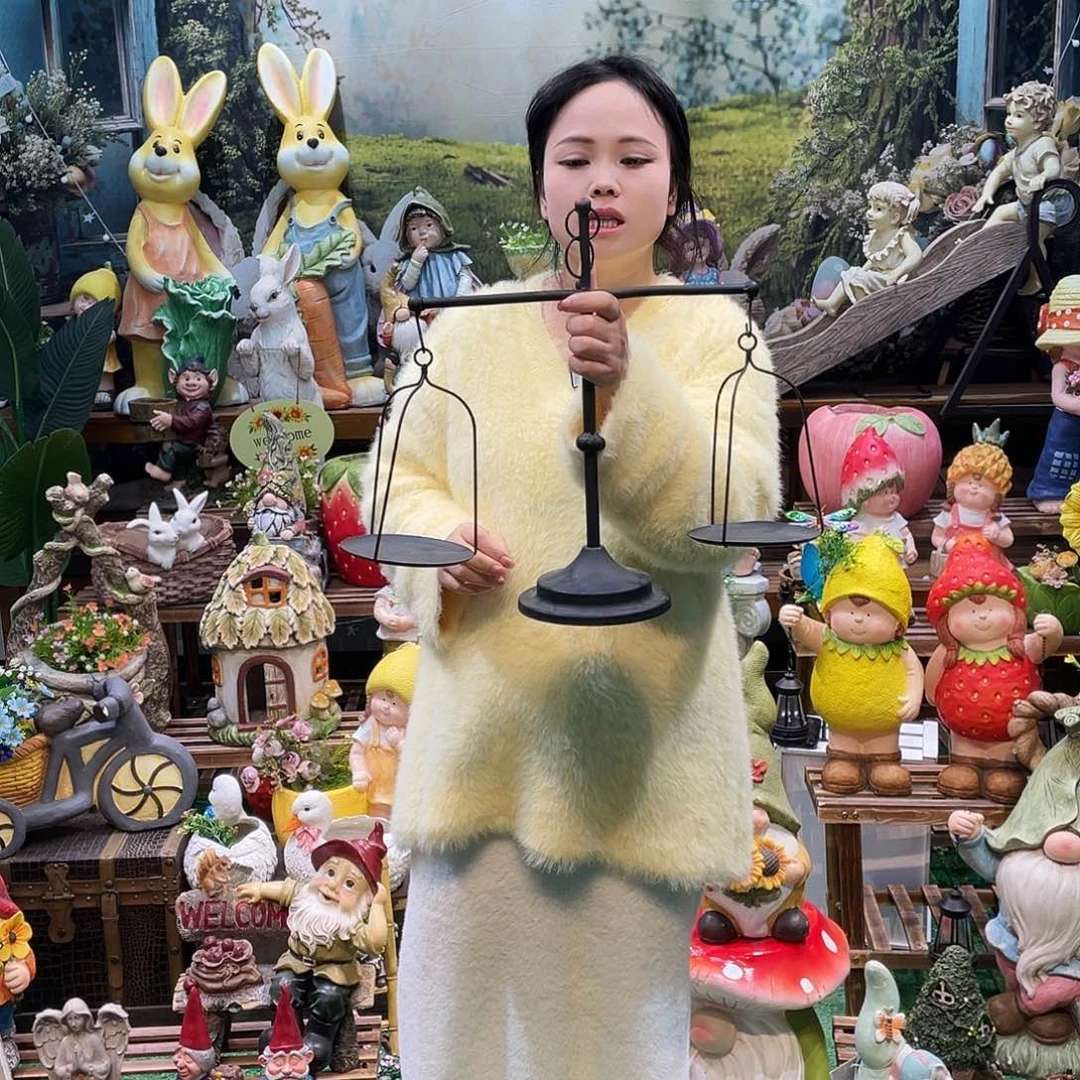 摆件花园摆件红红火火