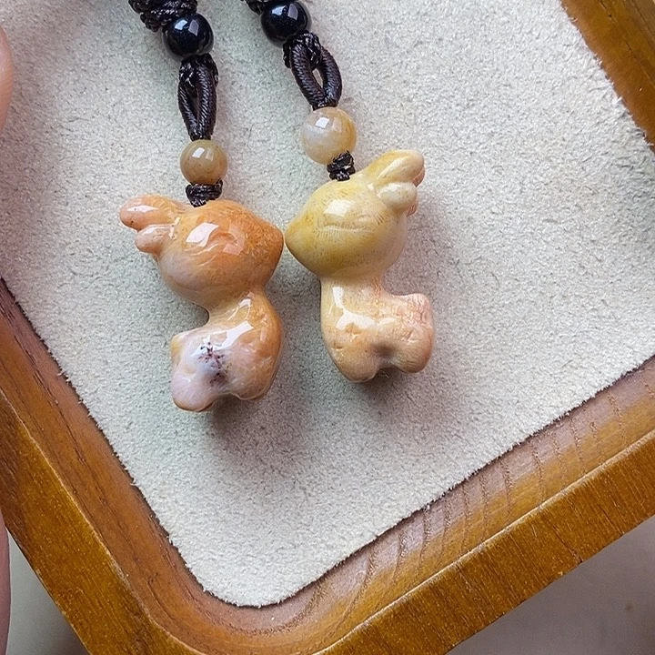 硅化玉吊坠(不含链)未镶嵌