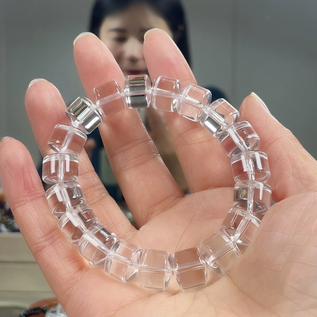 水晶手链未镶嵌白水