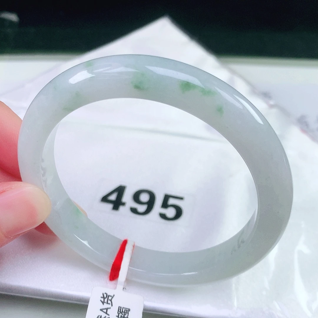 未镶嵌手镯翡翠495