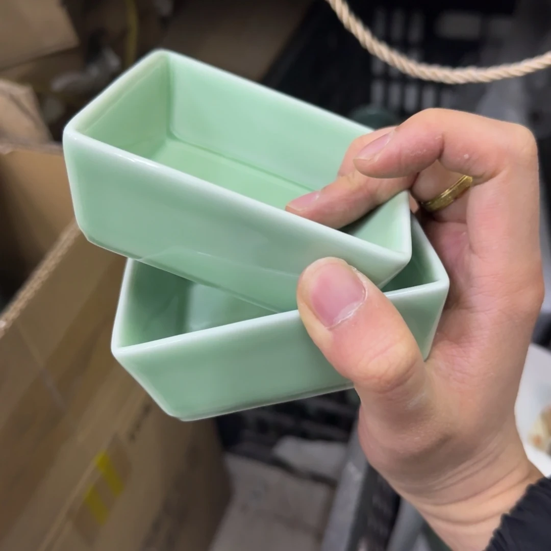 龙泉青瓷茶具微瑕9278