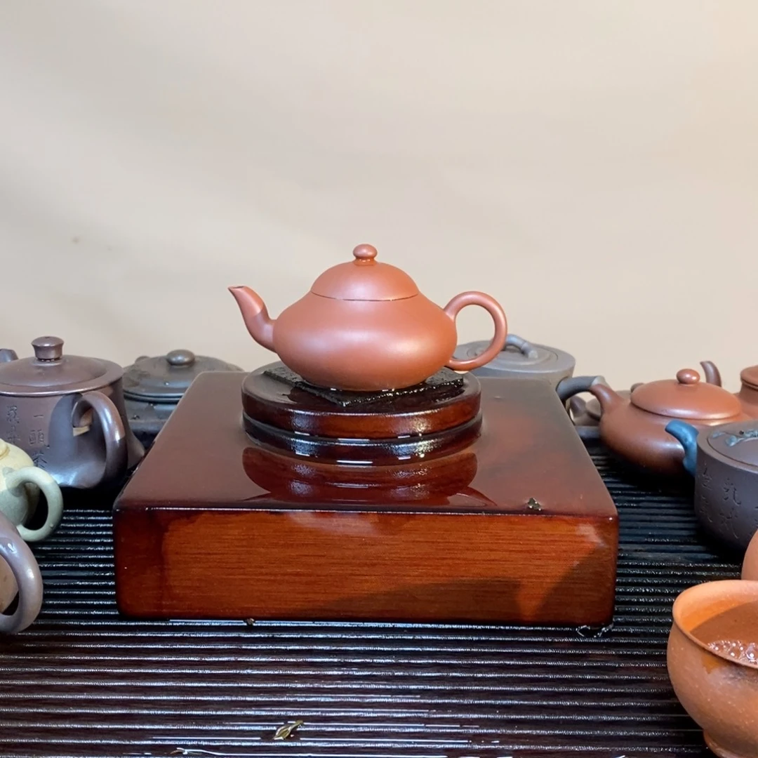茶壶紫砂高端150cc清水红泥
