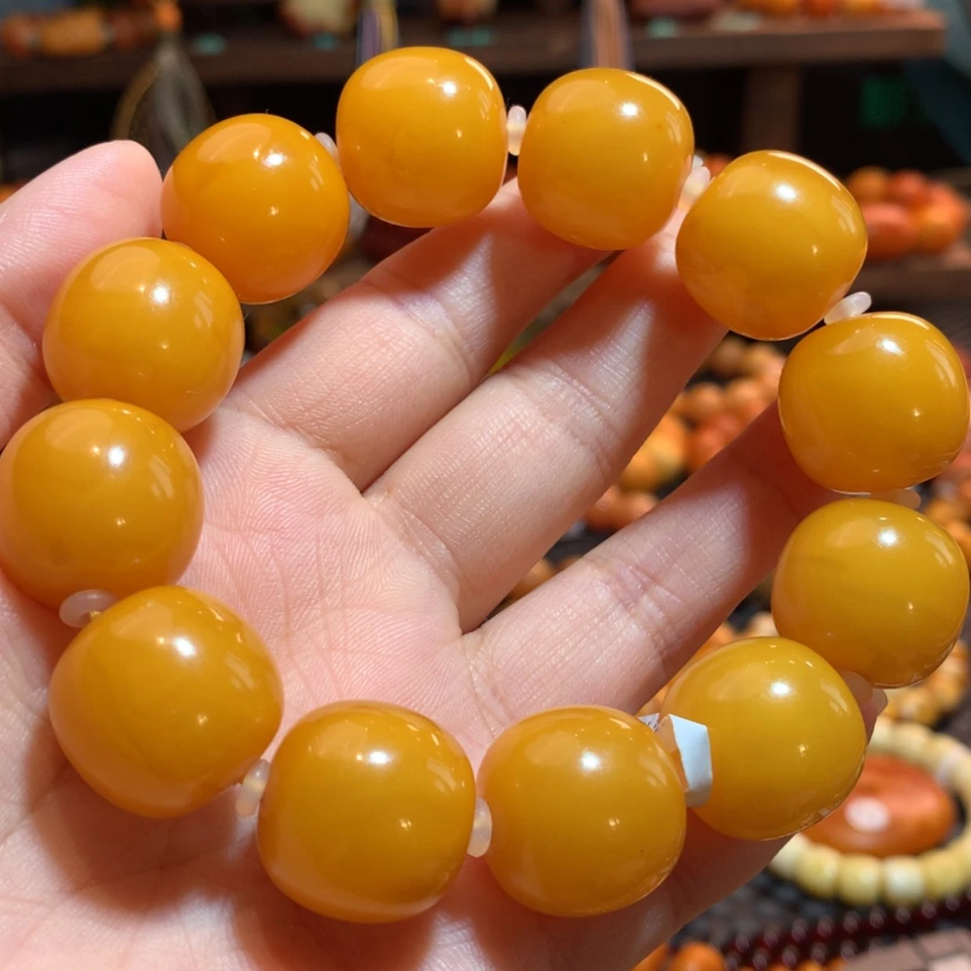 【闪购商品】手串蜜蜡未镶嵌蜜蜡手串