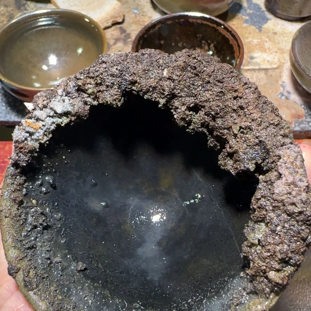 莫***问柴烧建盏茶盏茶杯637