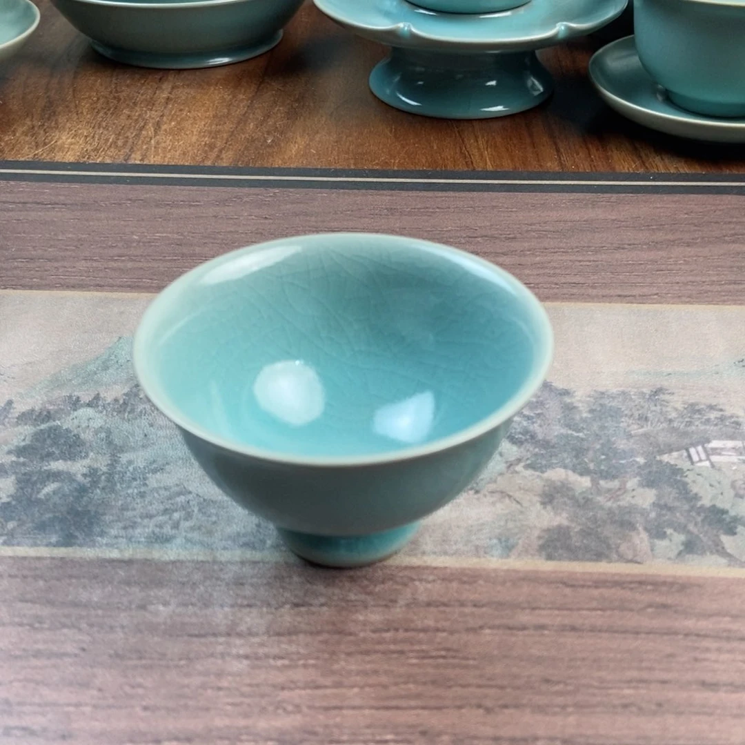 摆件原产地原矿汝瓷～茶器