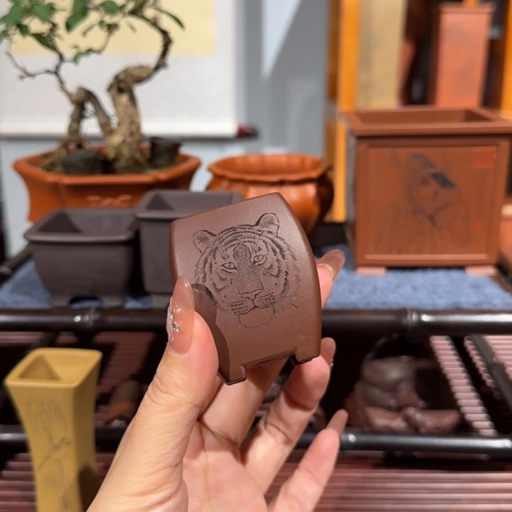 B***Y紫砂花盆全手工制作