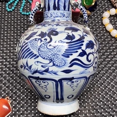 瓷片瓷器紫砂壶摆件