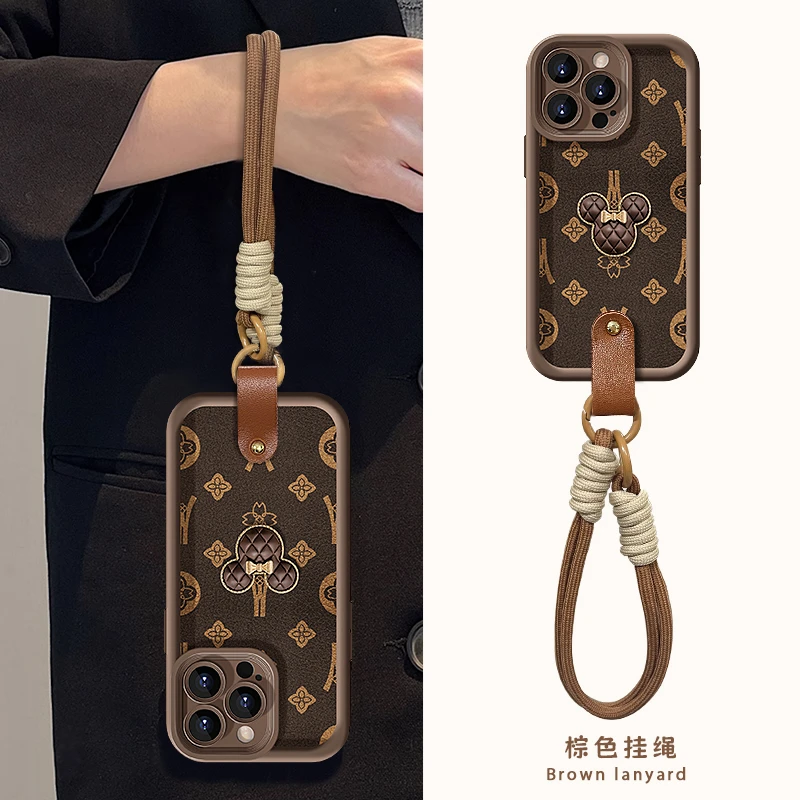 立体米奇适用苹果16promax手机壳iphone17pro高级感苹果15超好看