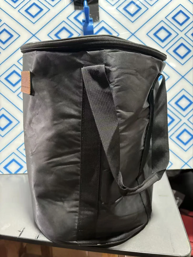 桶形水墨元素粉嫩少女心饭盒袋收纳包包包透明防水