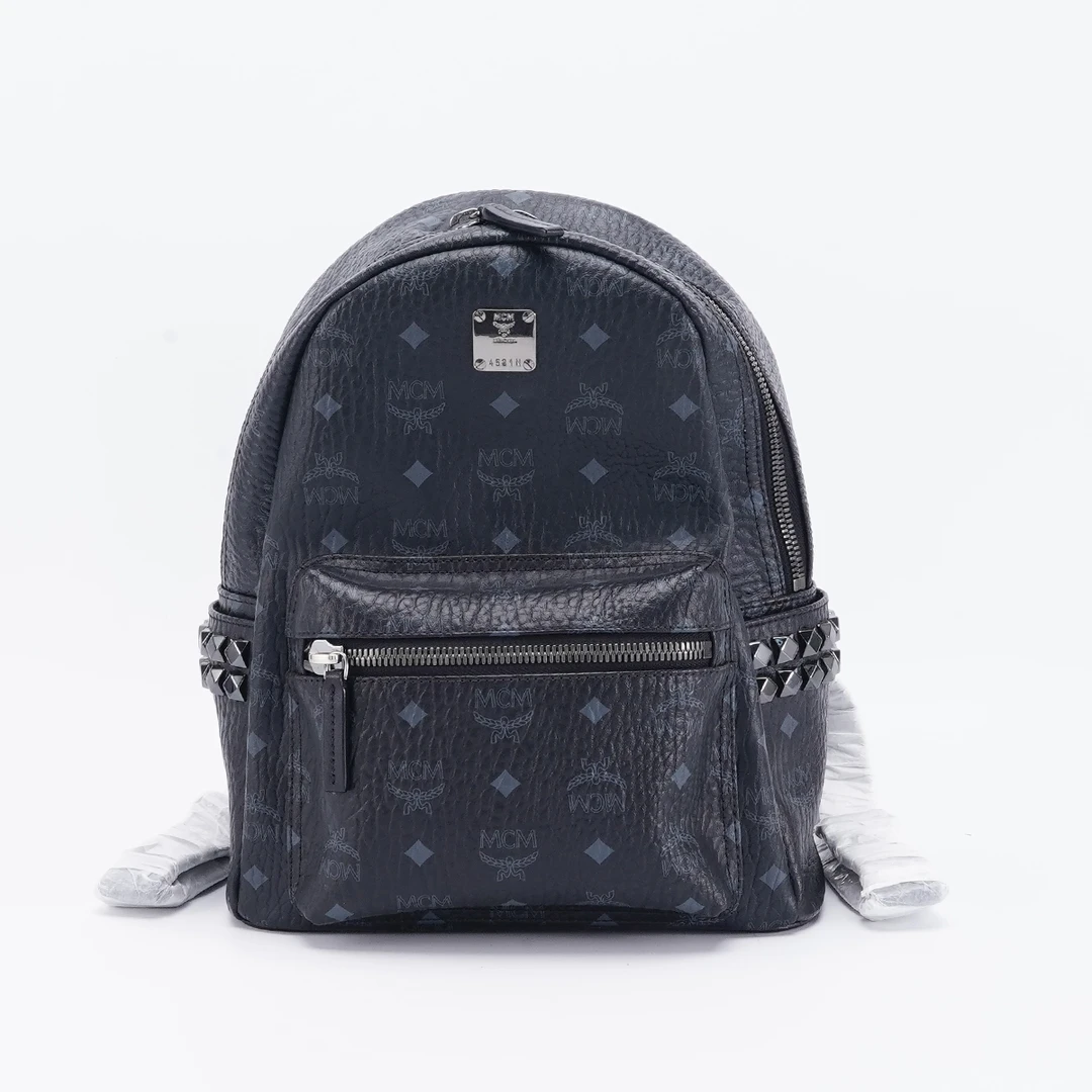 95新 MCM 【MCM专属】双肩包小中号 黑色/BG22007433