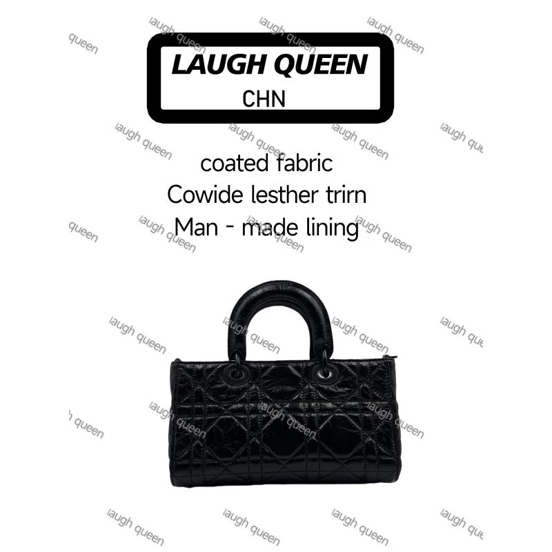 Laugh Queen手工打造真皮女士包时尚新款 油蜡二格10707