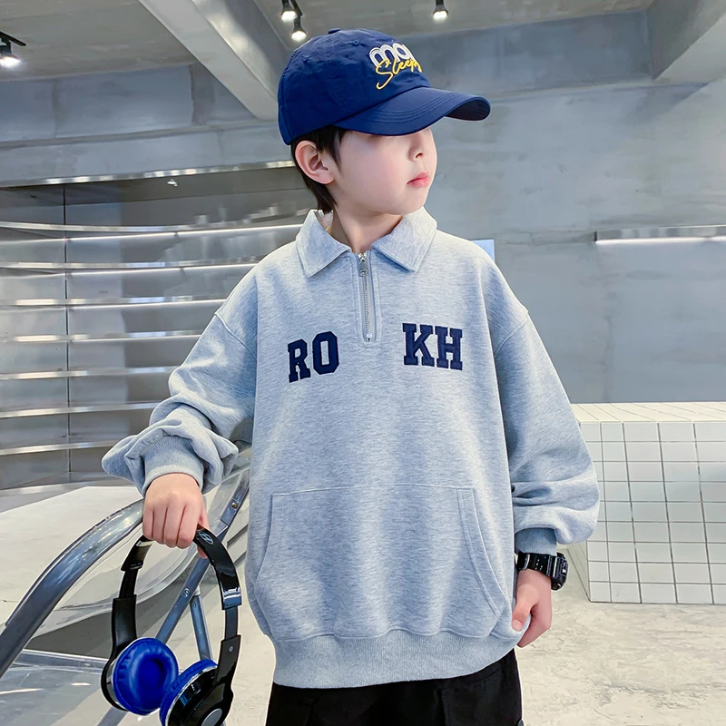 儿童装男童春装卫衣2025新款中大童上衣春秋款polo衫衣服男孩春季