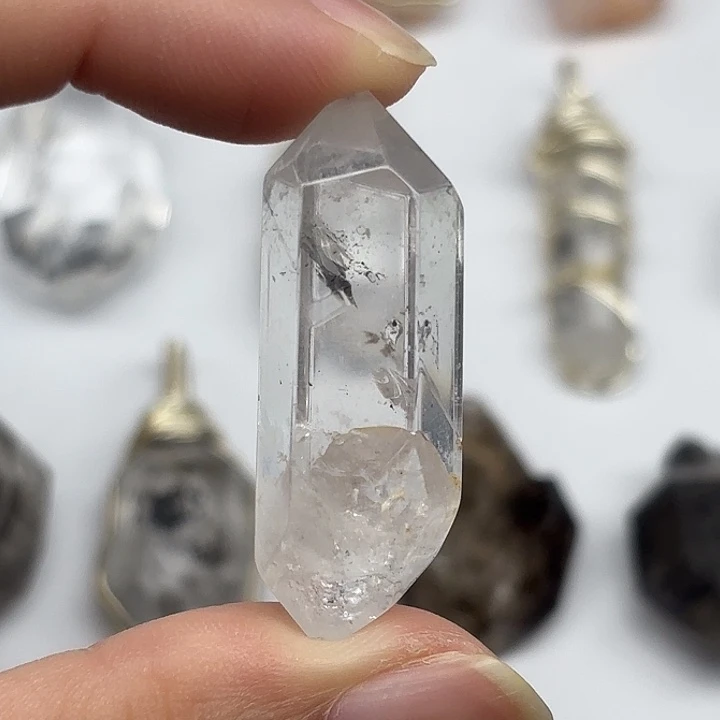 水晶颈饰未镶嵌闪灵钻38mm+