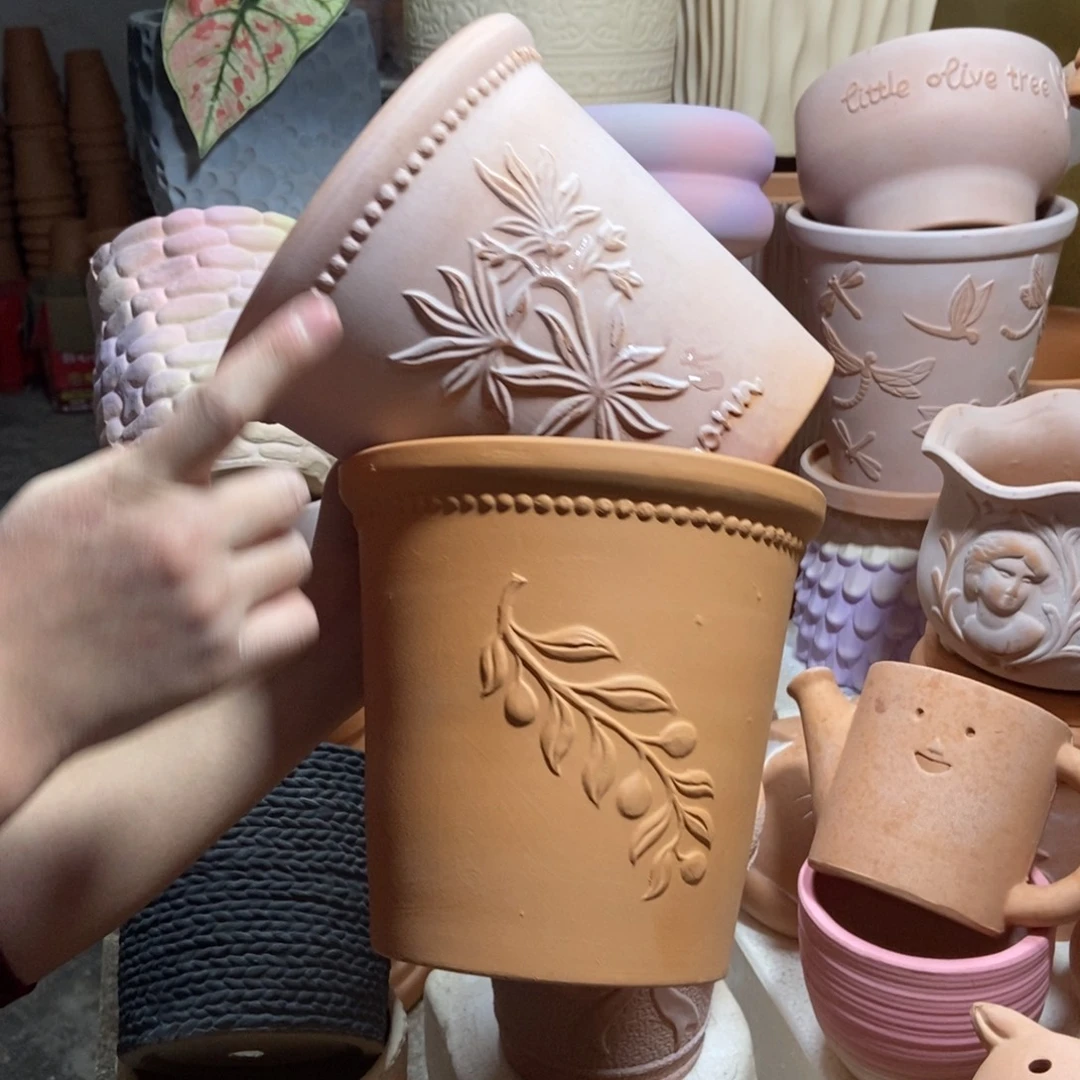 18×17雾化香草+红陶橄榄枝2个