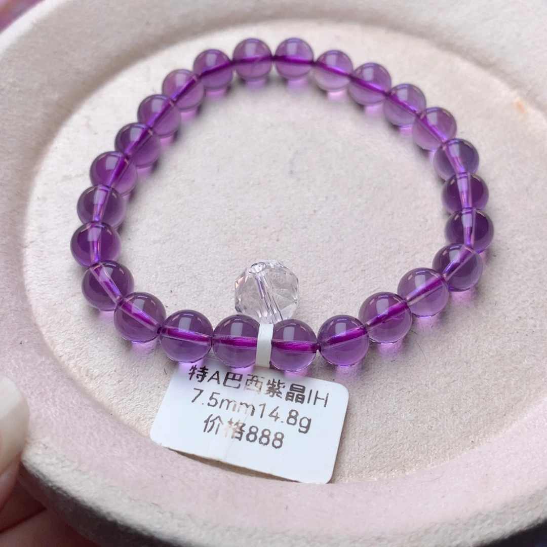 转***儿水晶手链未镶嵌手链