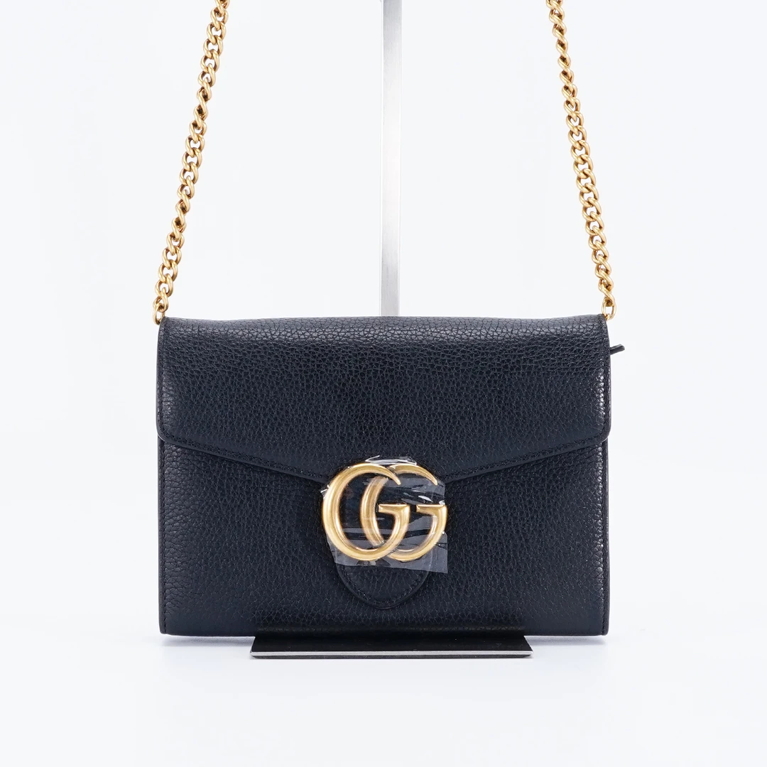 95新 GUCCI/古驰 马蒙woc荔枝纹包/BG22004252