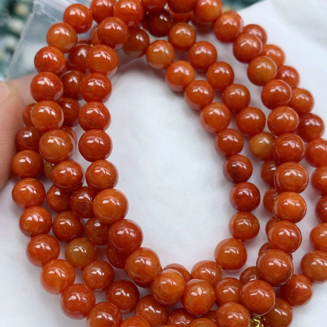 翡翠颈饰未镶嵌手串