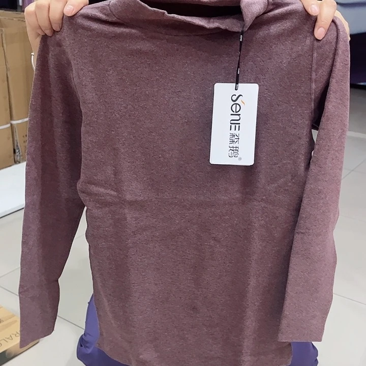 森鹅高领4928款棕色165