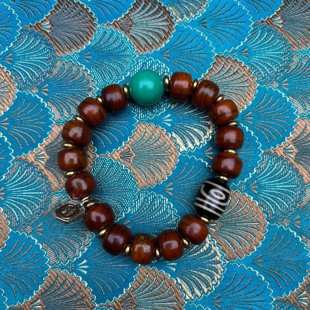 【器物炎灵 】骨隔珠桶珠手串（不带礼盒）