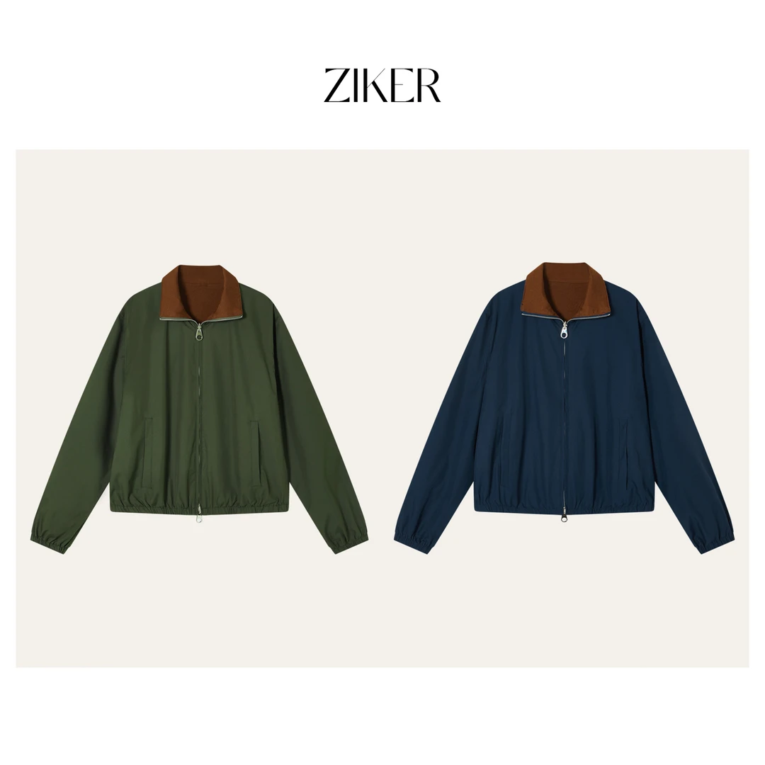 ZIKER｜〝LP两面穿〞经典款防风夹克外套