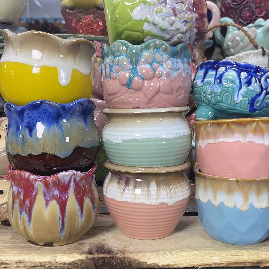 陶瓷花盆特价上新