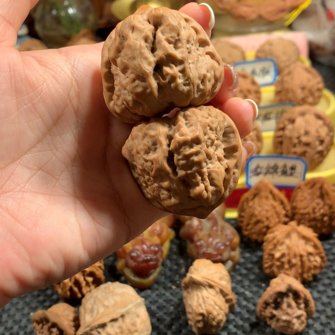 把件文玩核桃三角蛙