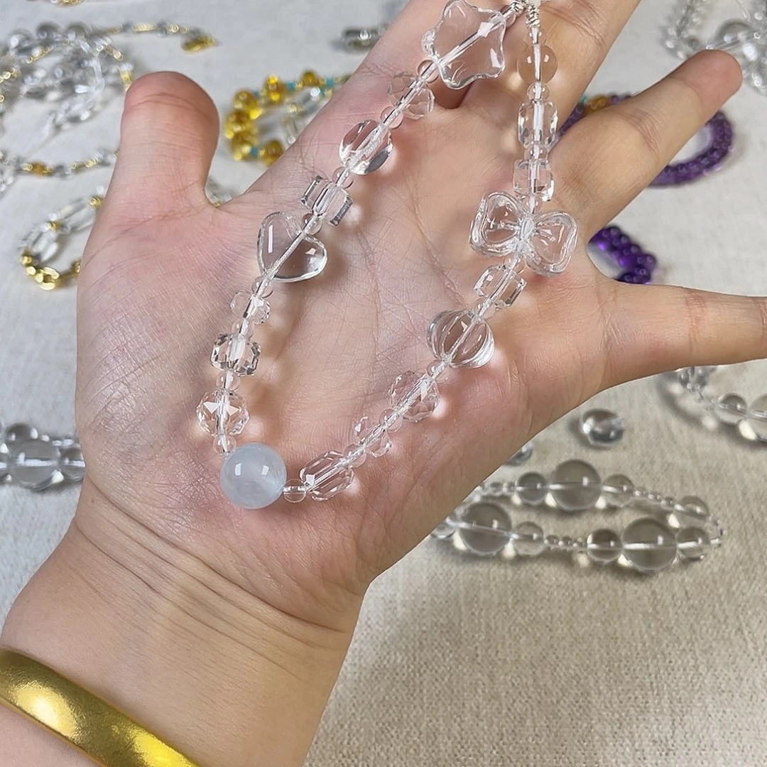 无非金属手机链白水编绳