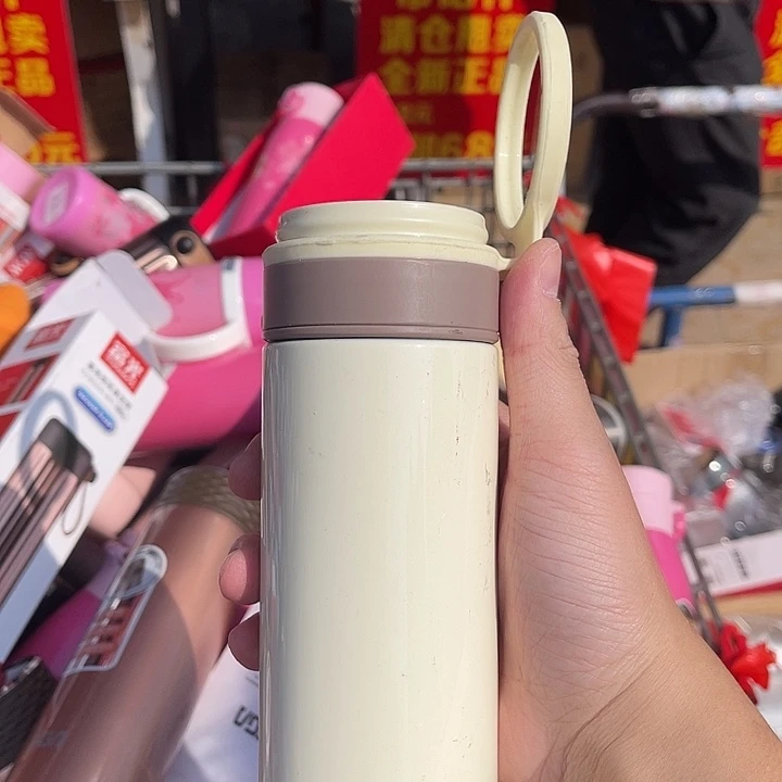 钢化玻璃富光保温杯