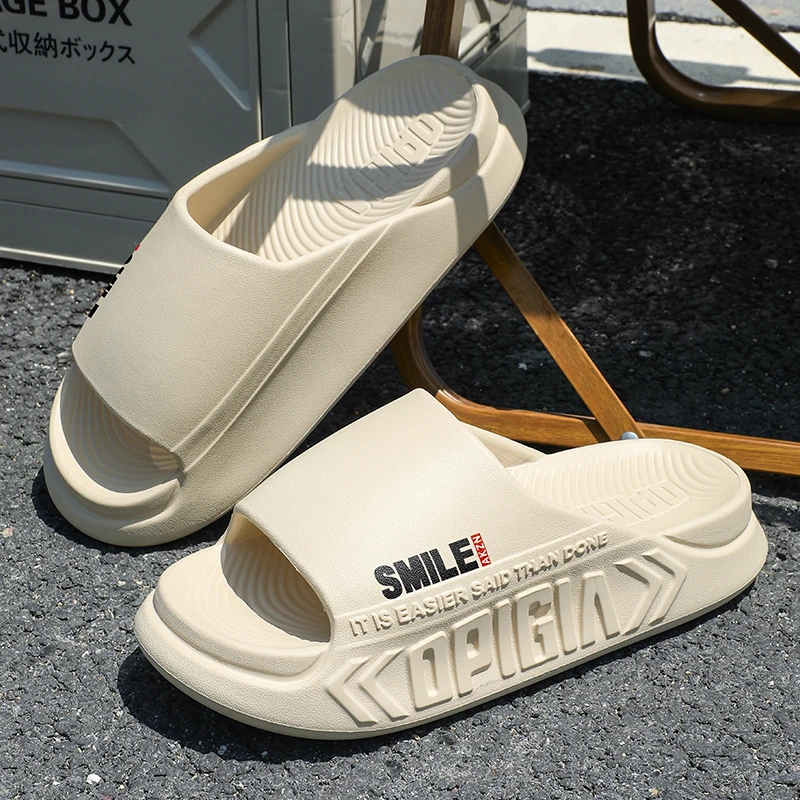 拖鞋男款夏季居家外穿厚底防滑踩屎感时尚网红篮球户外潮流休闲