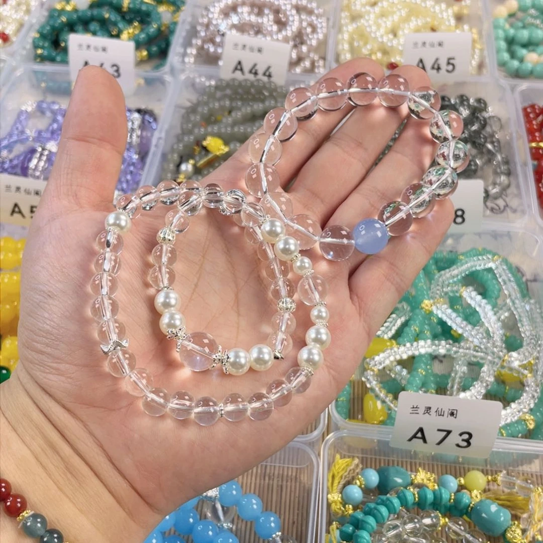 针钠钙石手饰银S925镀金镶嵌