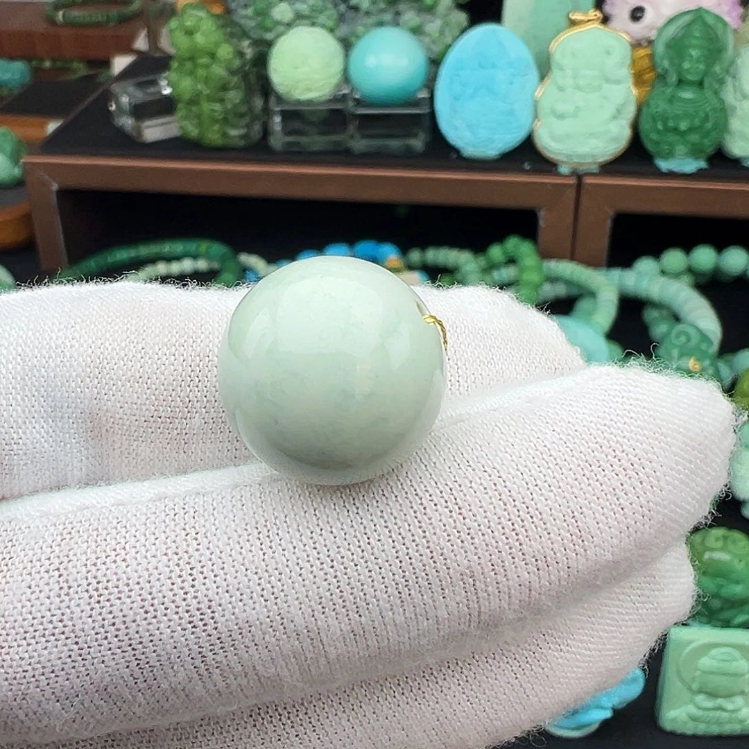 绿松石未镶嵌绿松石主播璐璐