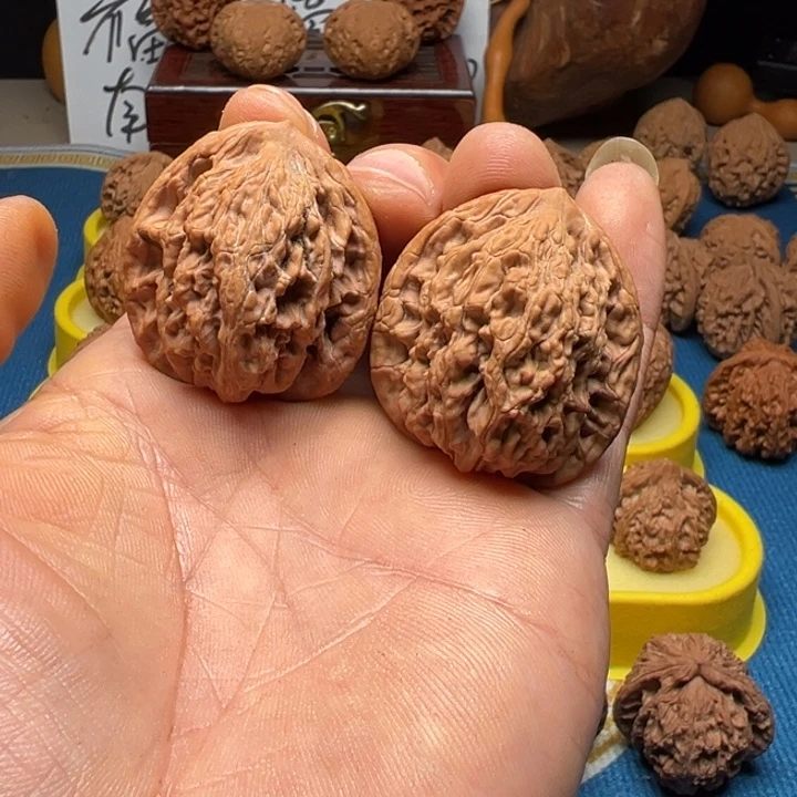 吊坠文玩核桃麦虎全品无修37尺