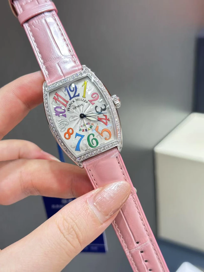 95新 Franck Muller/法兰克穆勒 法穆兰2852/原钻/石英女表/全套