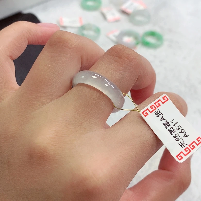 【闪购商品】未镶嵌戒指翡翠15号