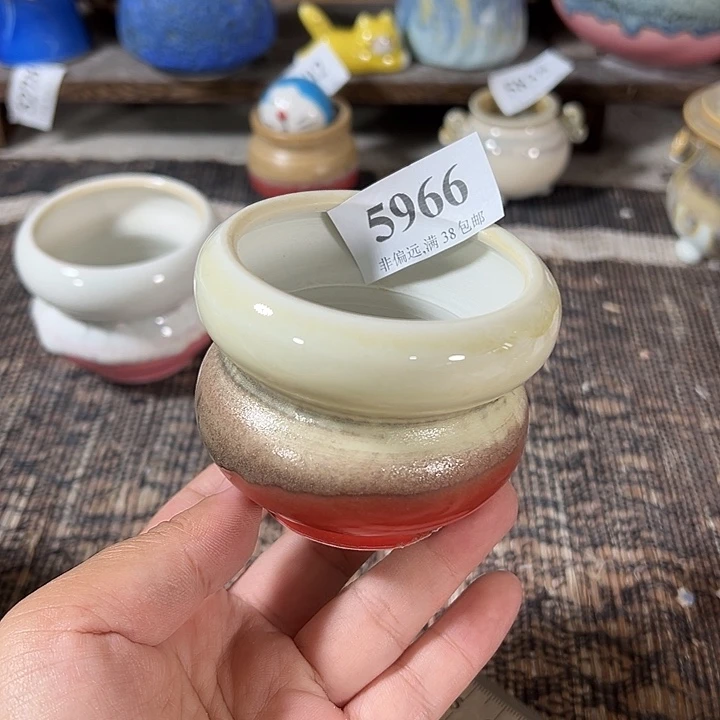 口6 手工花盆满30包邮