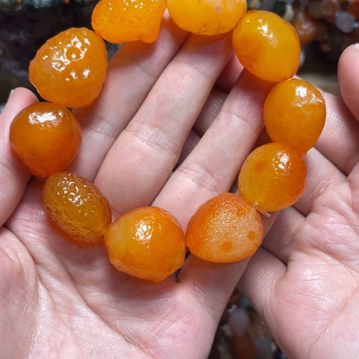 玛瑙/玉髓合金手链