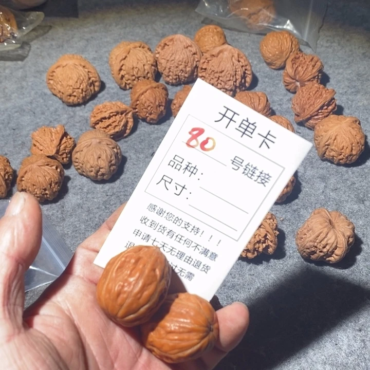 文玩核桃把件80款旅途太累了